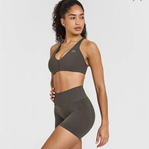 Oner Active Deep Taupe Micro Bralette MEDIUM NWT